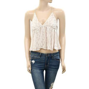 Out From Under Urban Outfitters Metallic Shimmer Cami Top Pink XS